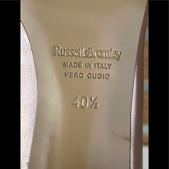 Russell & Bromley Vivacious bow-trim courts 40.5 - Picture 8 of 12